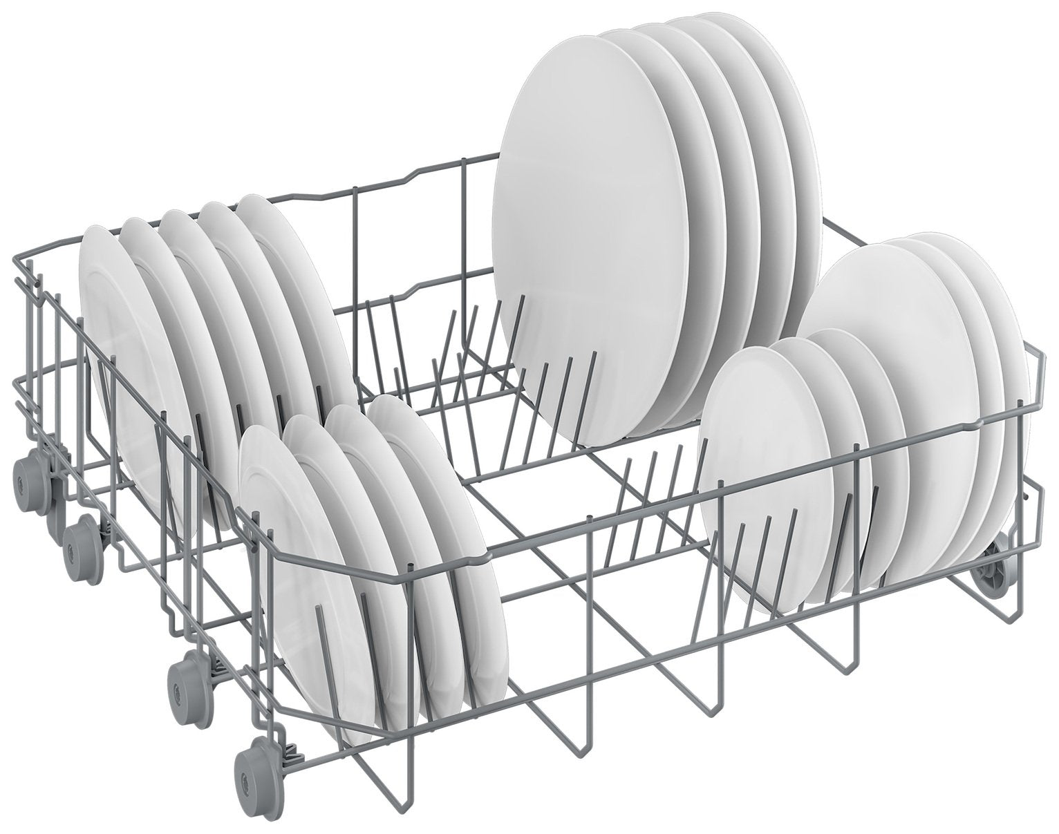 Beko DVN04X20S Full Size Dishwasher - Silver