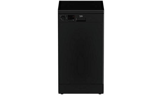 Beko DVS04020B Slimline Dishwasher - Black