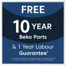Beko DVS04020B Slimline Dishwasher - Black