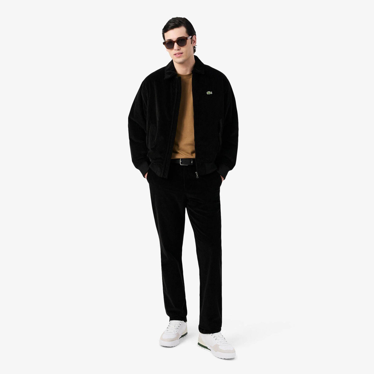 Lacoste Men's Slam Break Sn72 Leather Low-Top Trainers