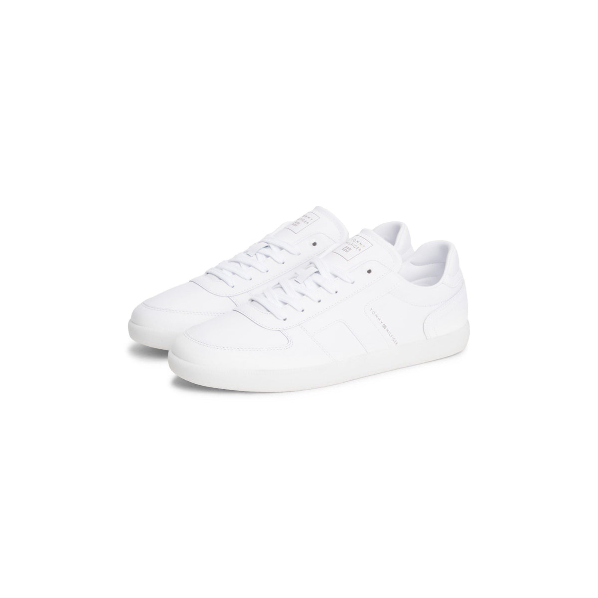 Tommy Hilfiger Men's Tribeca Leather Low-Top Trainers