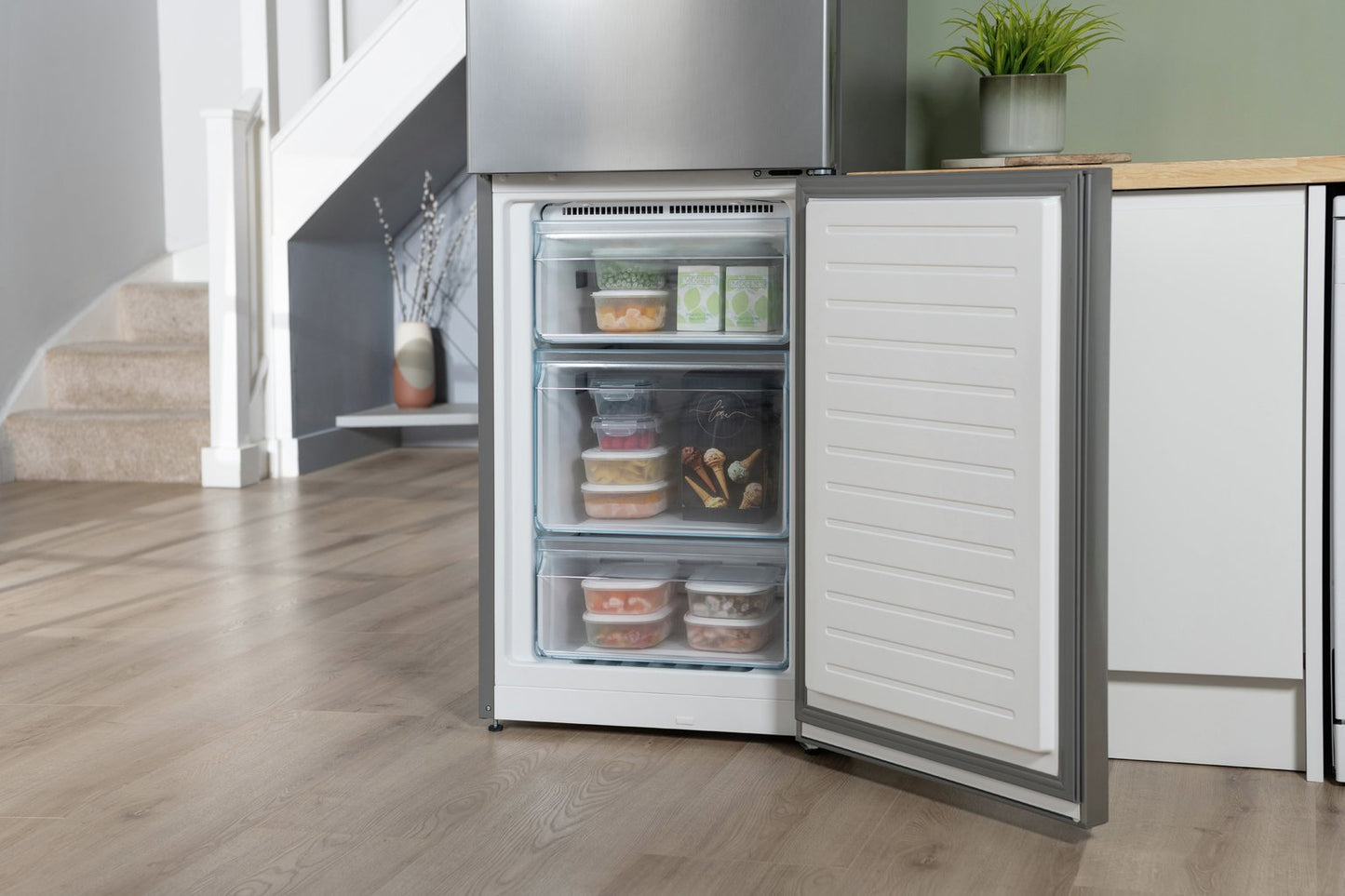 Bosch KGN34NLEAG Fridge Freezer - Stainless Steel