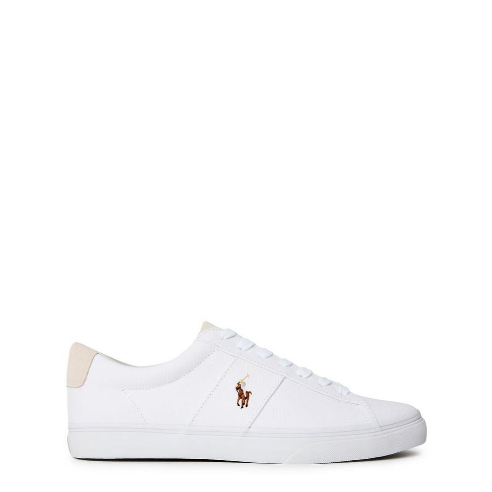 Men's Sayer Canvas Low-Top Trainers