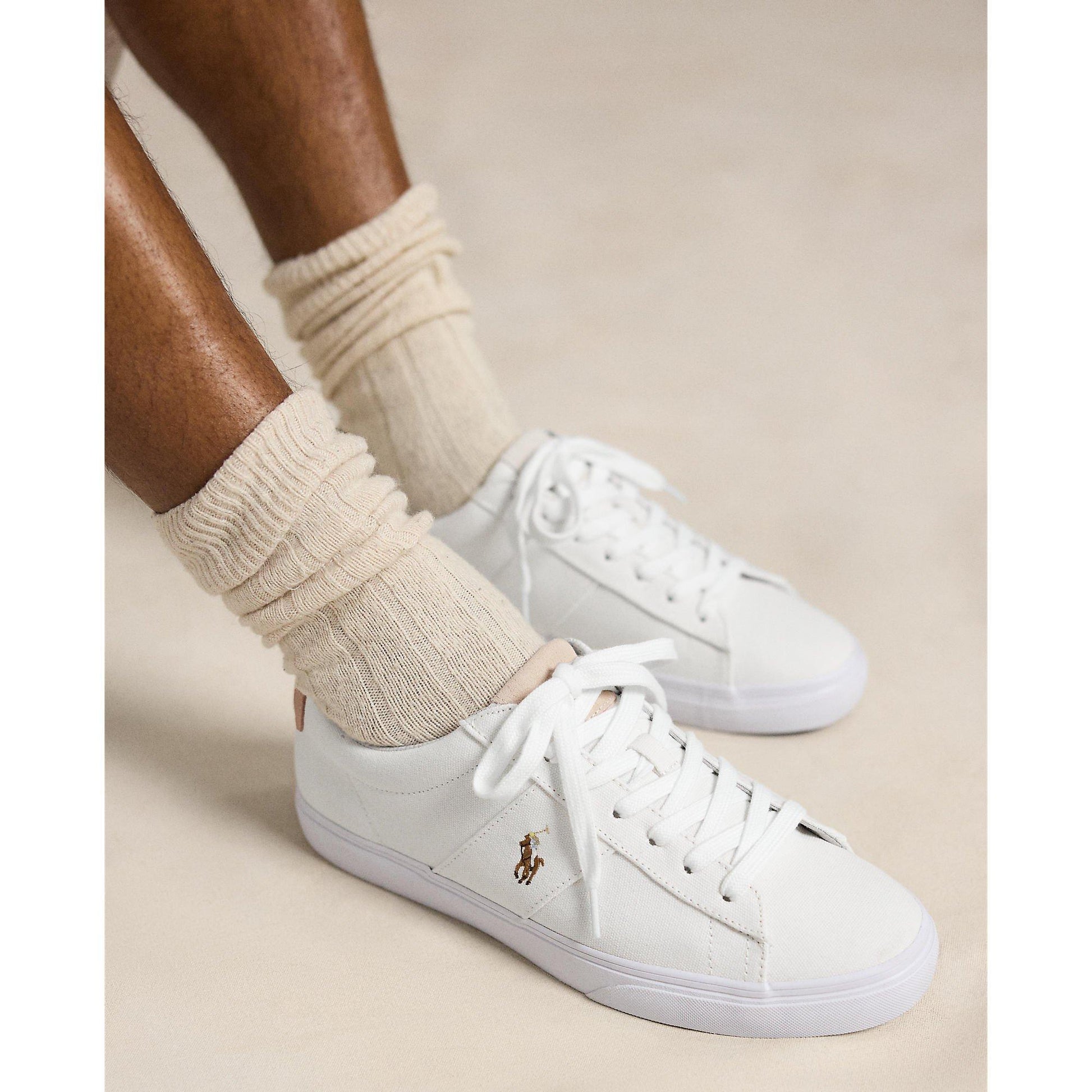 Polo Ralph Lauren Men's Sayer Canvas Low-Top Trainers