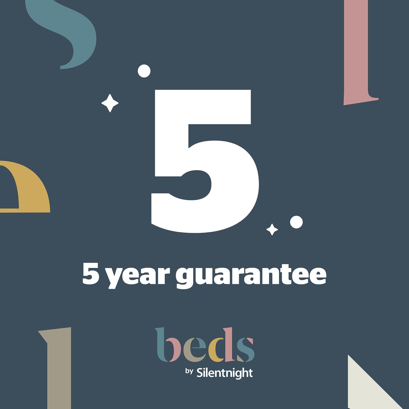 Silentnight Brescia Woven Double Bed Headboard- Charcoal