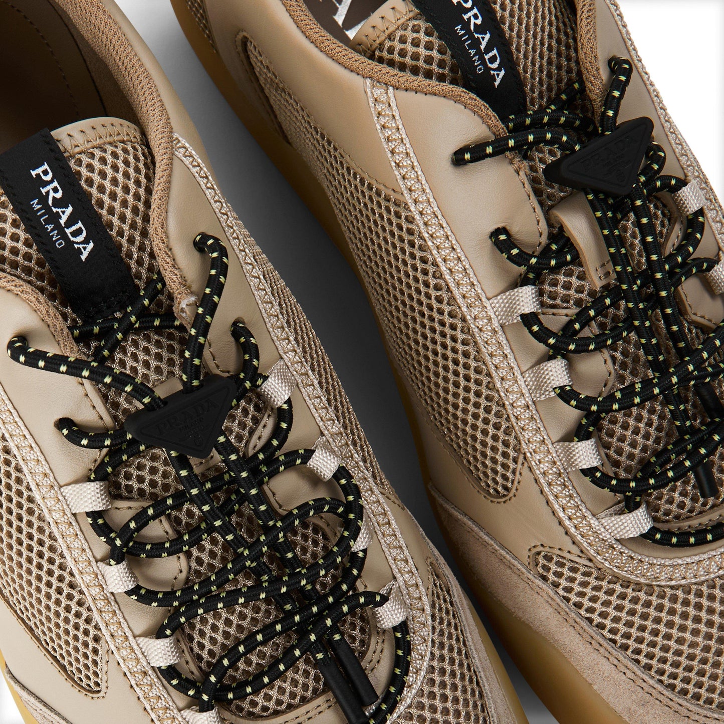 Prada Men's Speedrock Mesh Low-Top Trainers