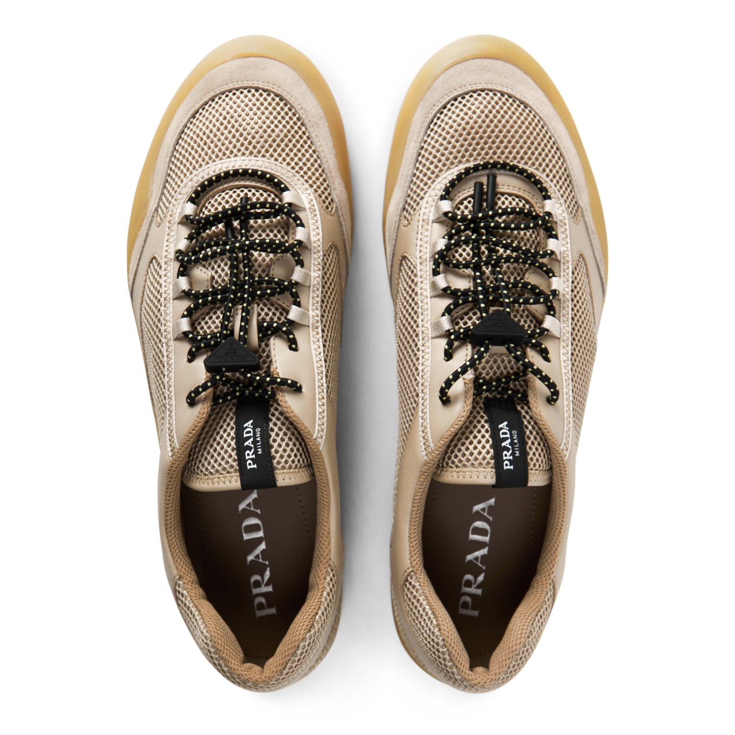 Prada Men's Speedrock Mesh Low-Top Trainers