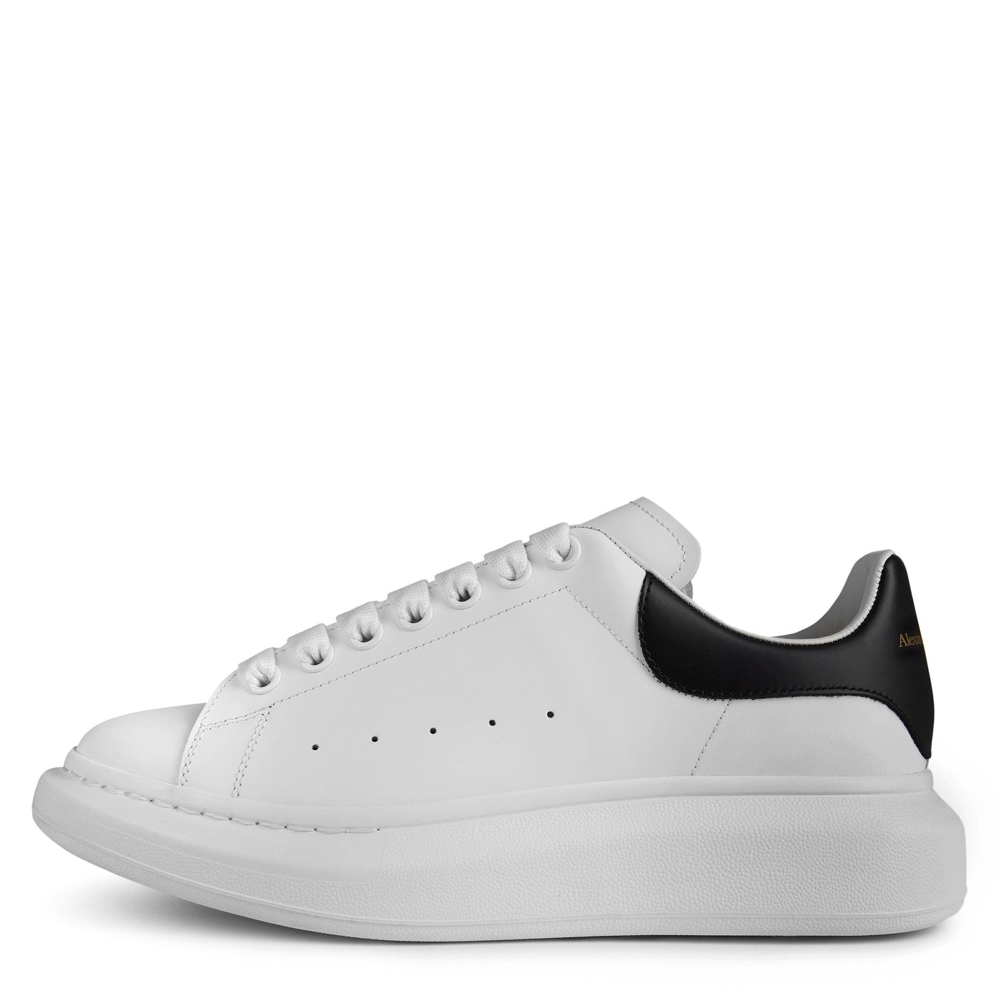 Alexander McQueen Men's Oversized Leather Trainers