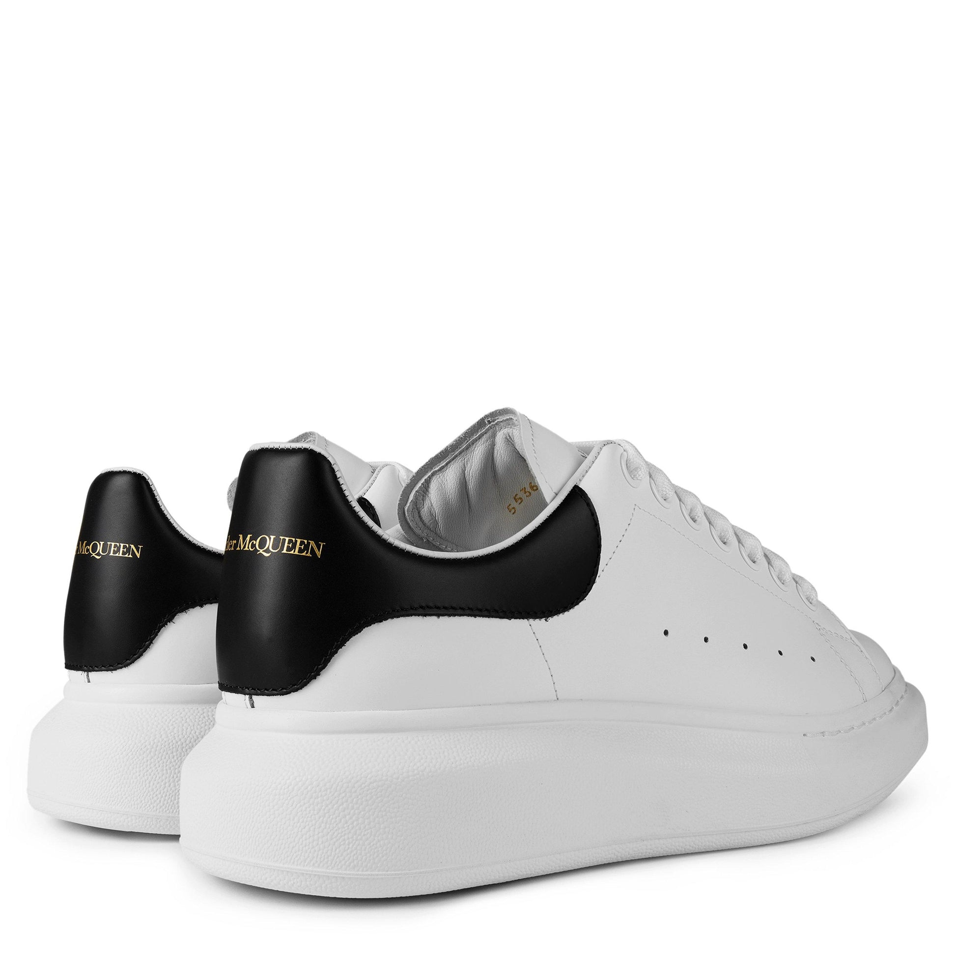 Alexander McQueen Men's Oversized Leather Trainers
