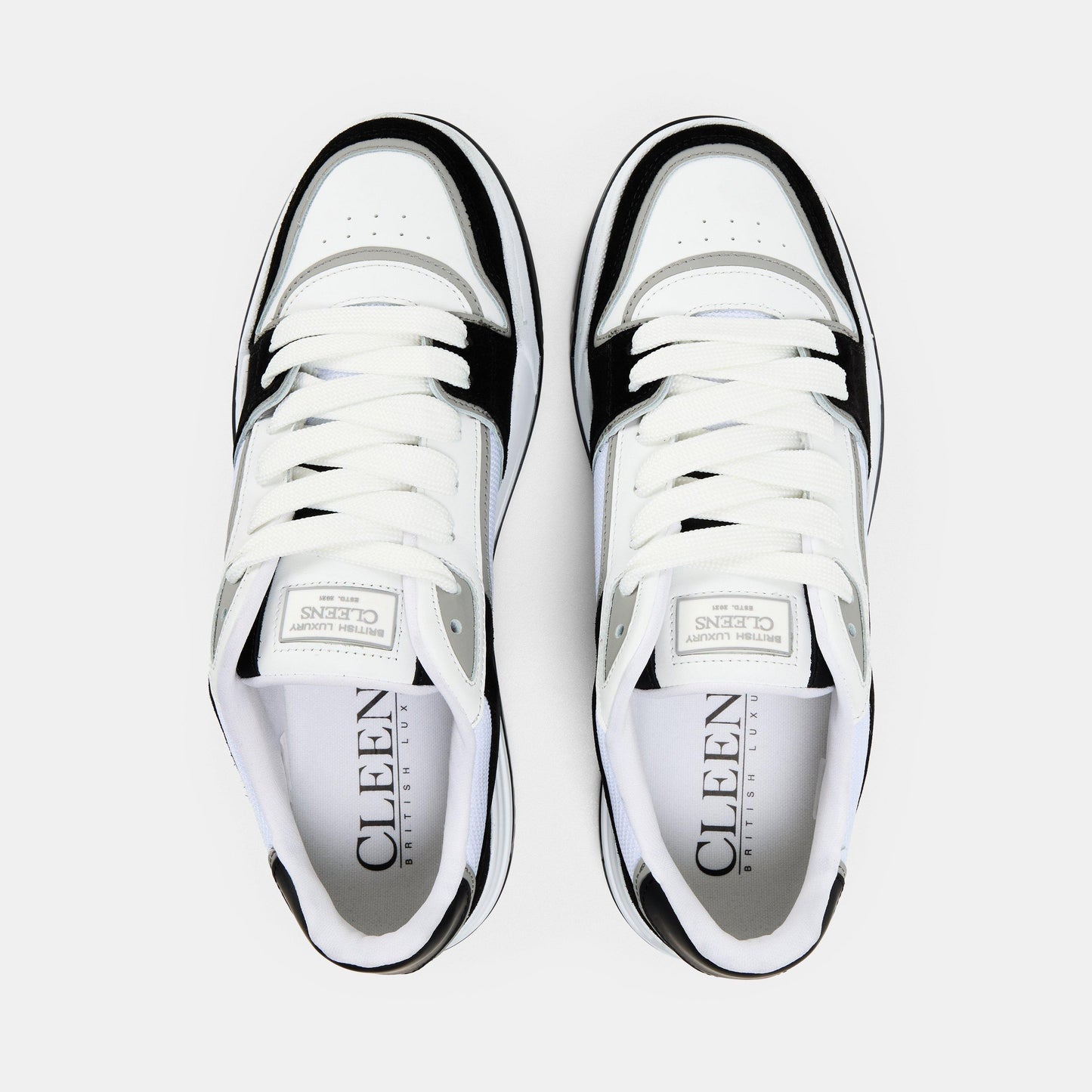 Cleens Men's Lay Up Low-Top Trainers