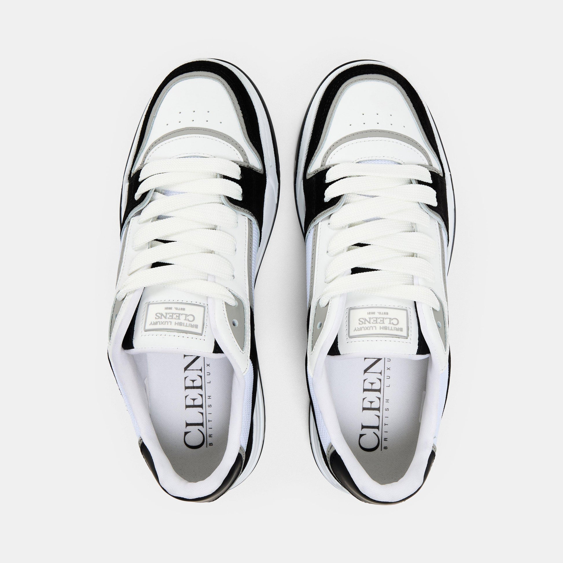 Cleens Men's Lay Up Low-Top Trainers