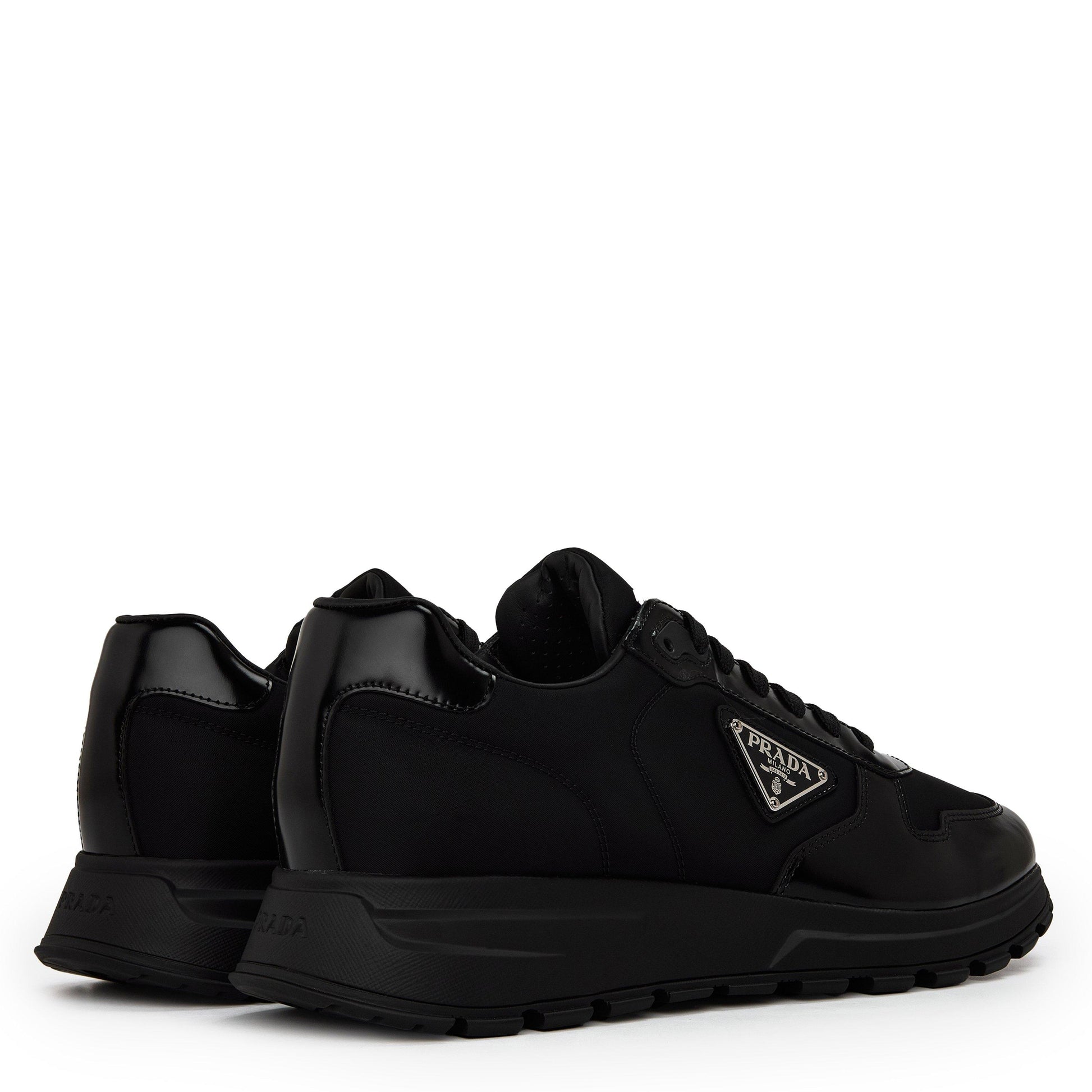 Prada Men'S Triangle Logo Re-Nylon Trainers