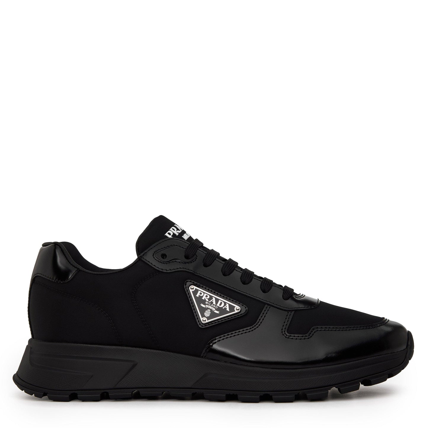 Prada Men'S Triangle Logo Re-Nylon Trainers