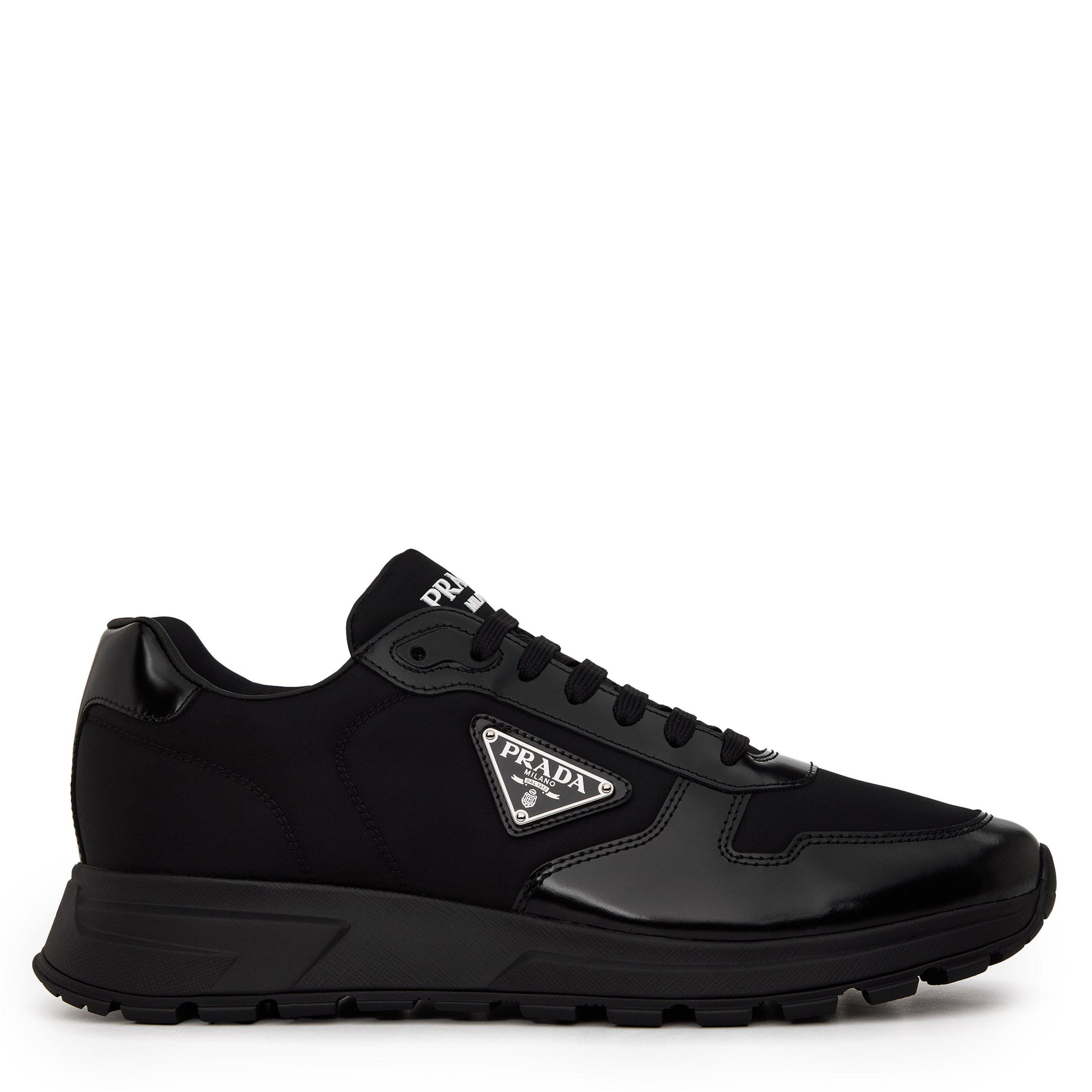 Prada Men'S Triangle Logo Re-Nylon Trainers