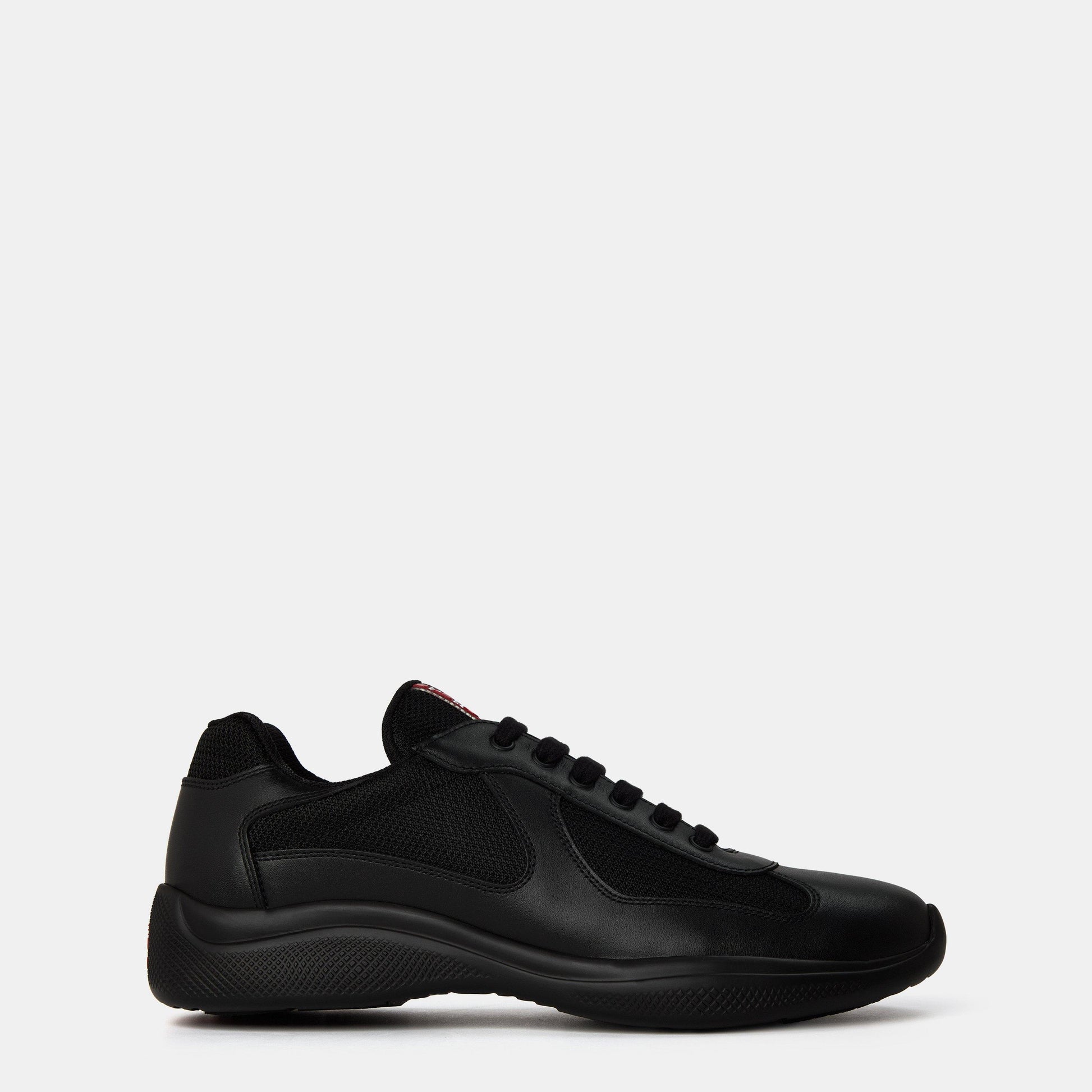 Men'S Americas Cup Leather Prada Trainers