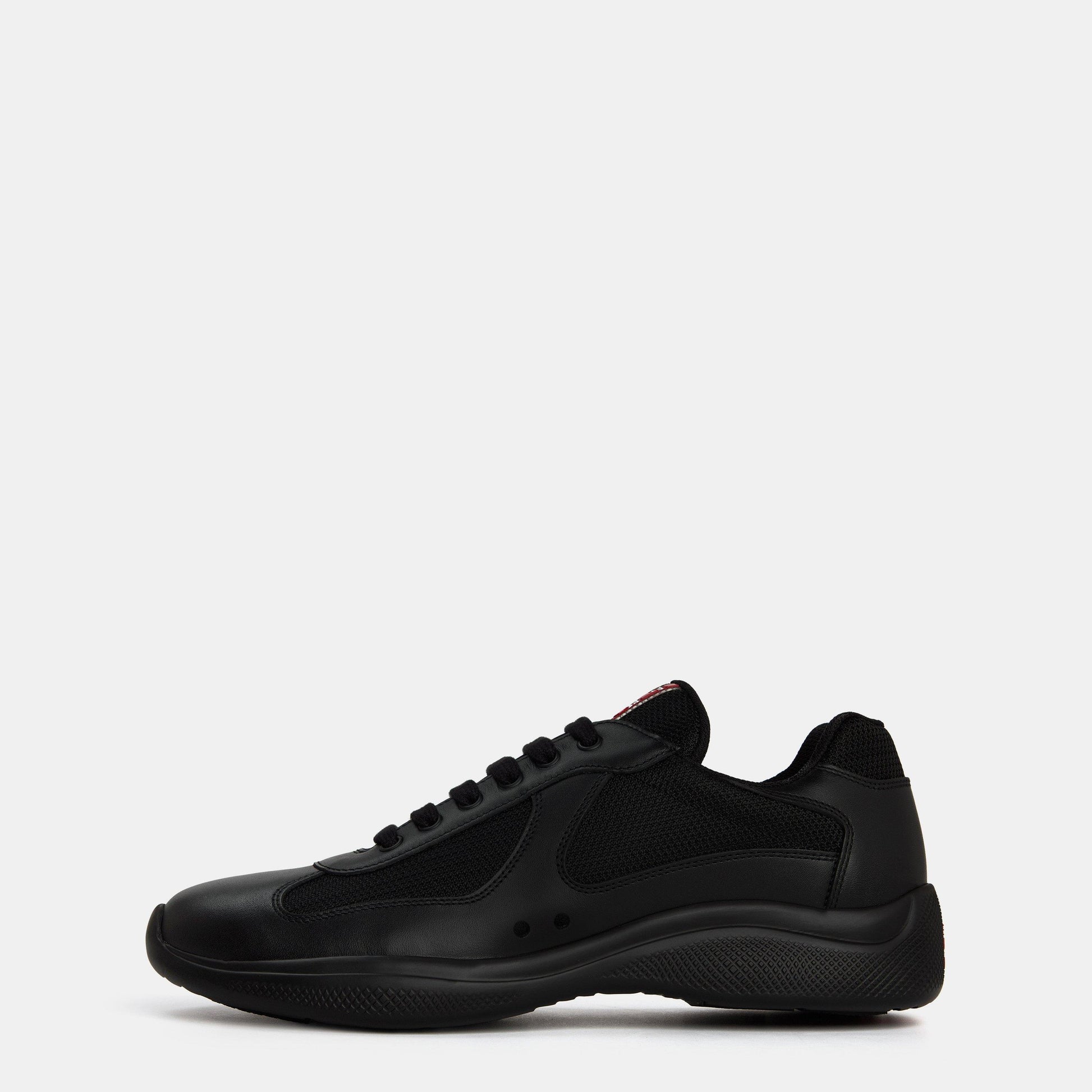 Men'S Americas Cup Leather Prada Trainers