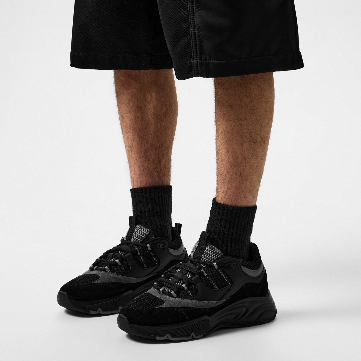 Cleens Men's Aero Leather Trainers