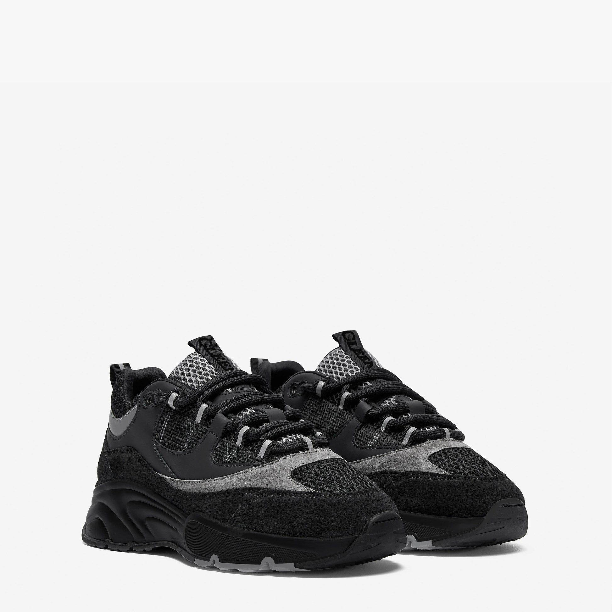 Cleens Men's Aero Leather Trainers