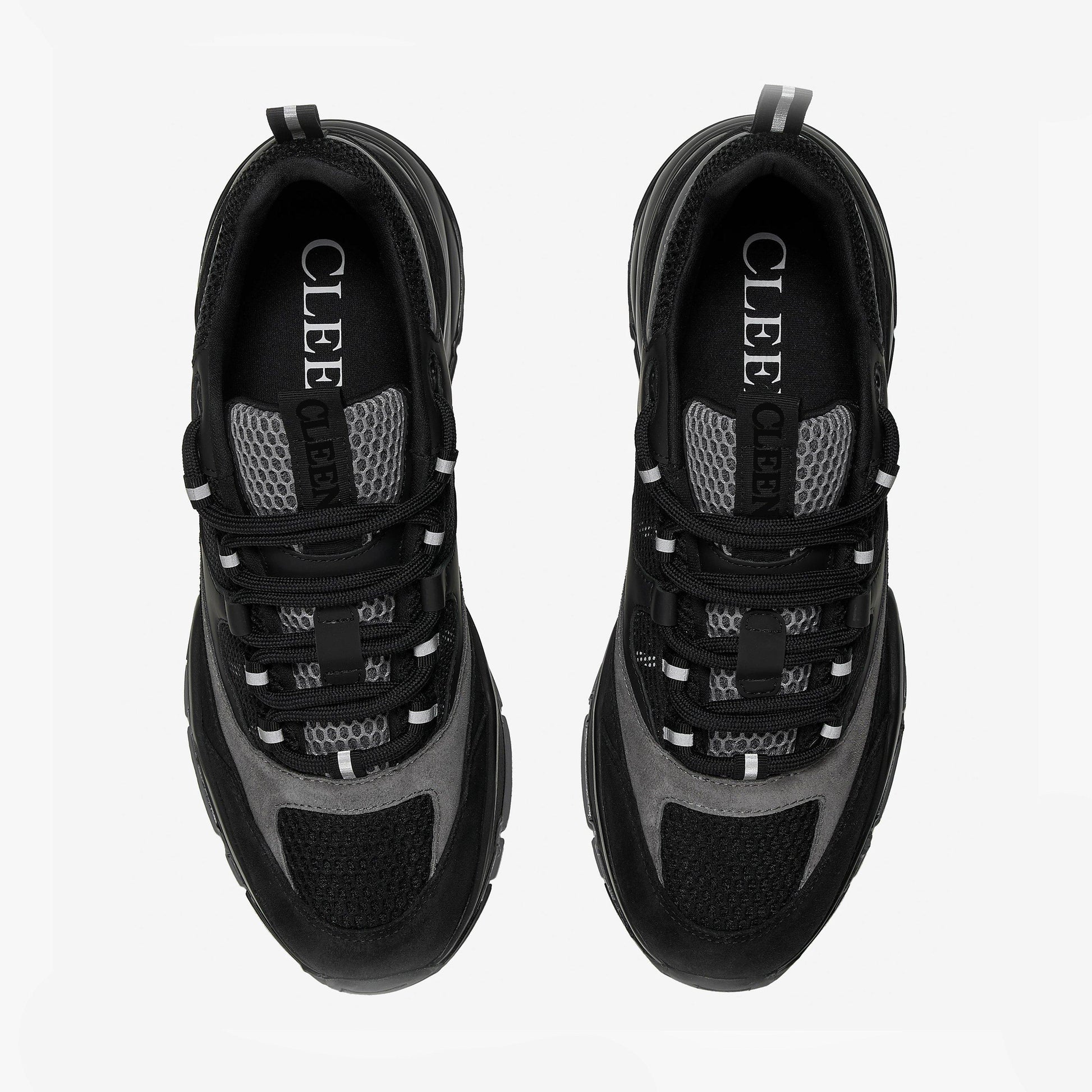 Cleens Men's Aero Leather Trainers