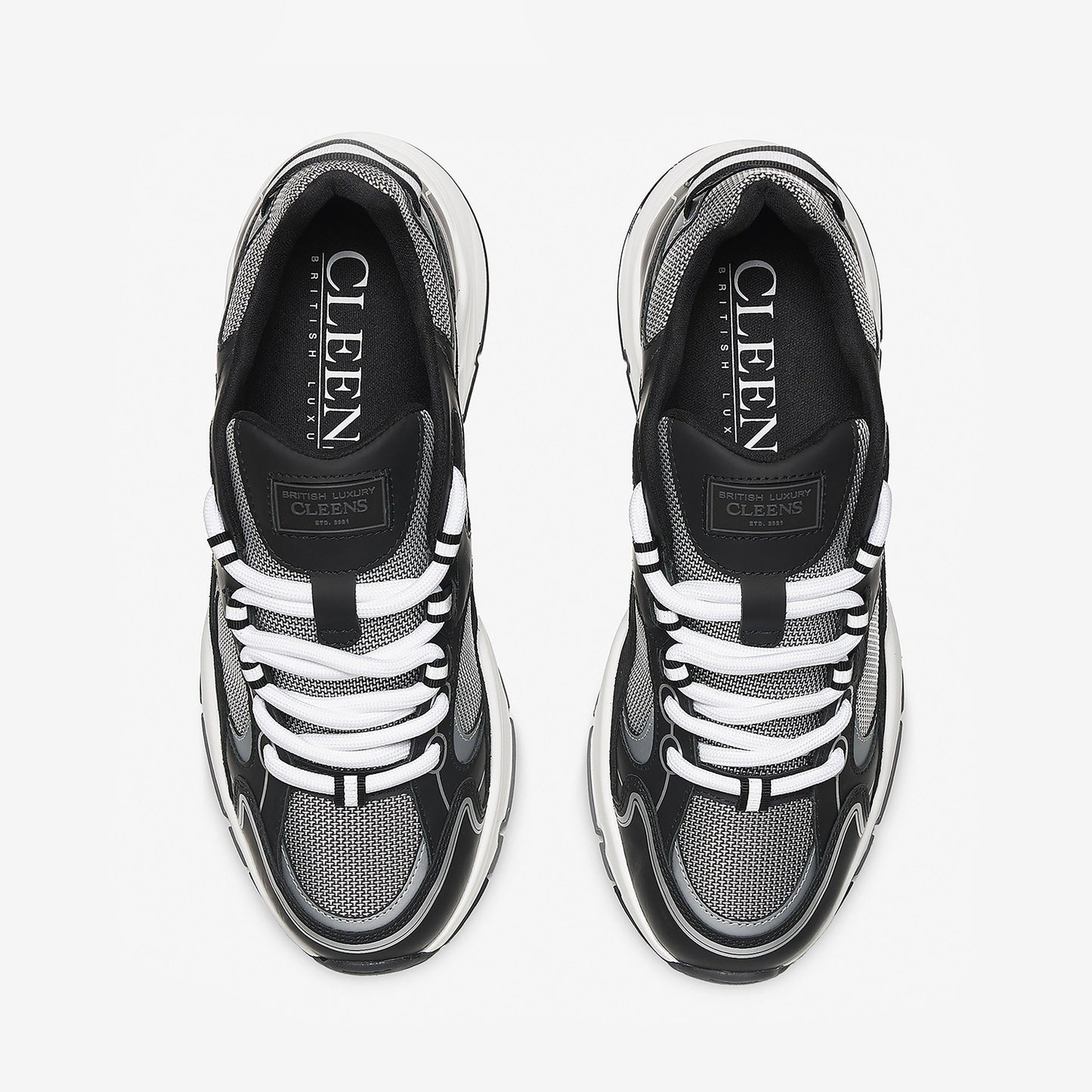 Cleens Men's Leather Pulse Trainers