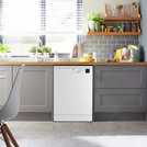 Beko DVN04X20W Full Size Dishwasher - White