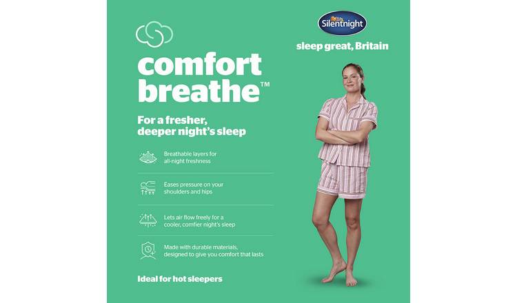 Silentnight Miracoil Pillowtop Mattress - Single