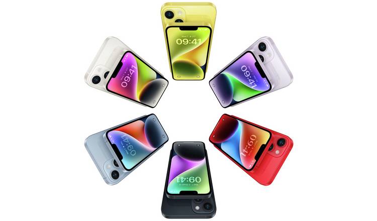 SIM Free iPhone 14 5G 128GB Mobile Phone - Midnight