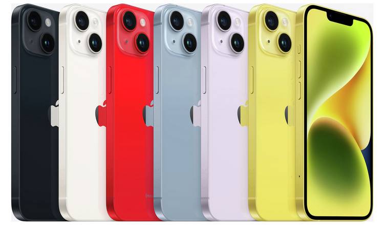 SIM Free iPhone 14 5G 128GB Mobile Phone - Midnight