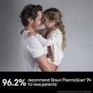 Braun IRT6525 ThermoScan 7+ Ear Thermometer with Night mode