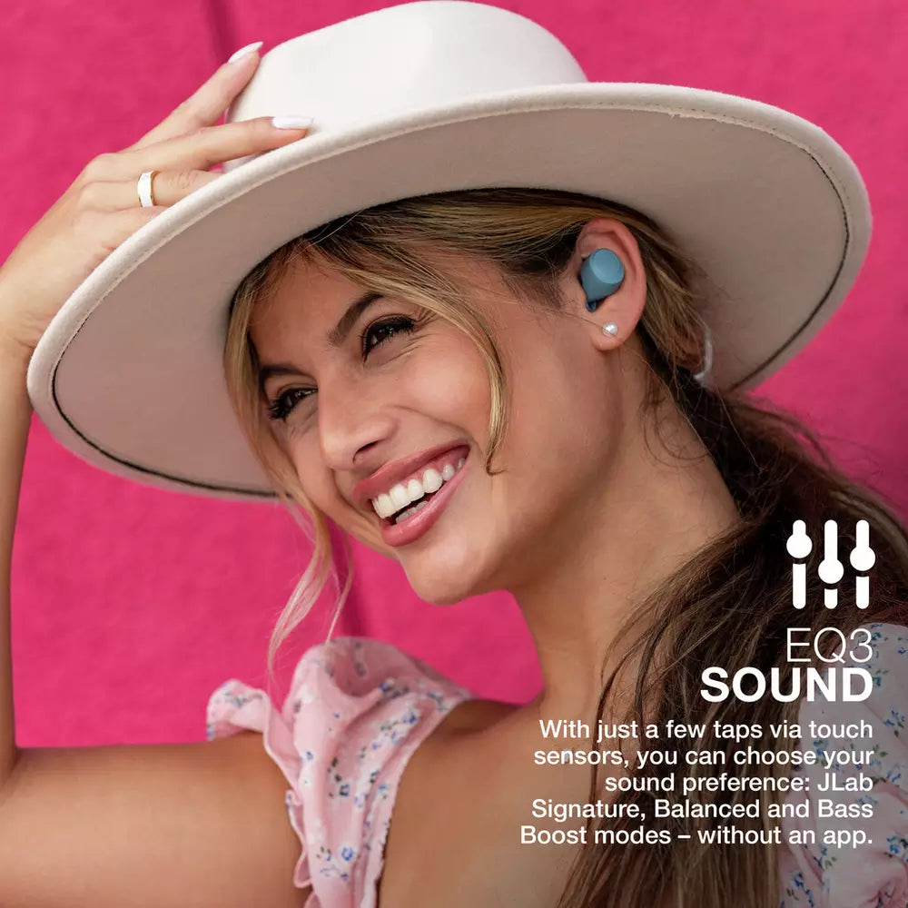 JLab GO Air Pop In-Ear True Wireless Earbuds - Slate