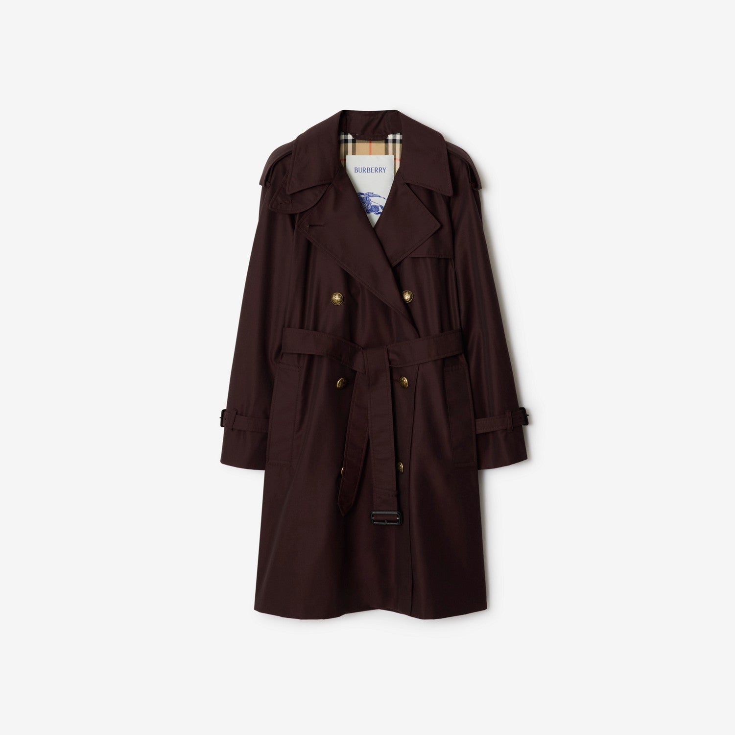 Mid-length Gabardine Castleford Trench Coat