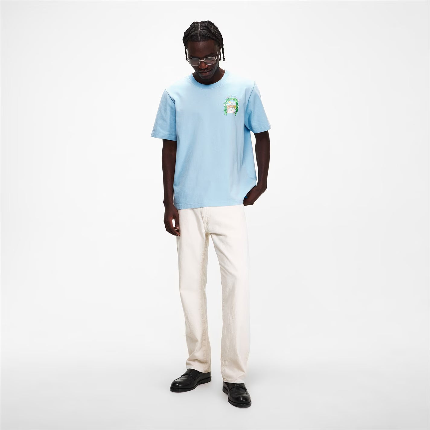 Men's Graphic Cotton L'Arche Tennis Club T-Shirt