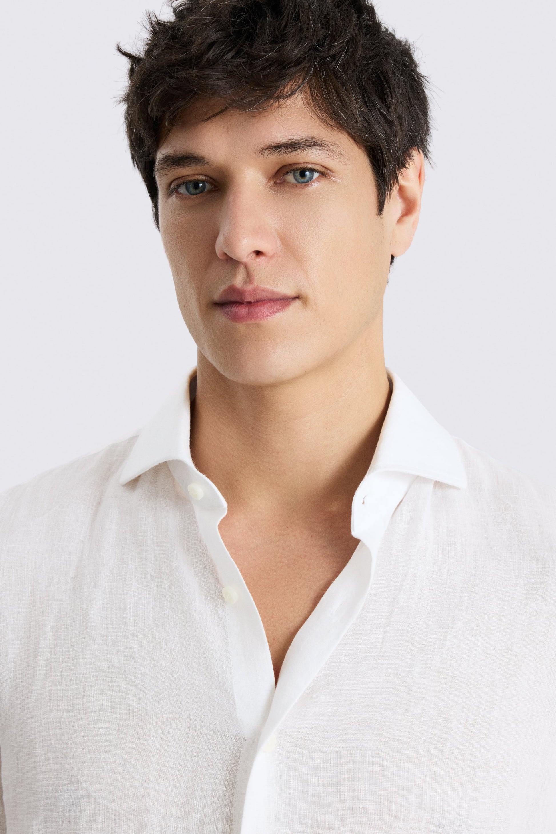 White Linen Shirt