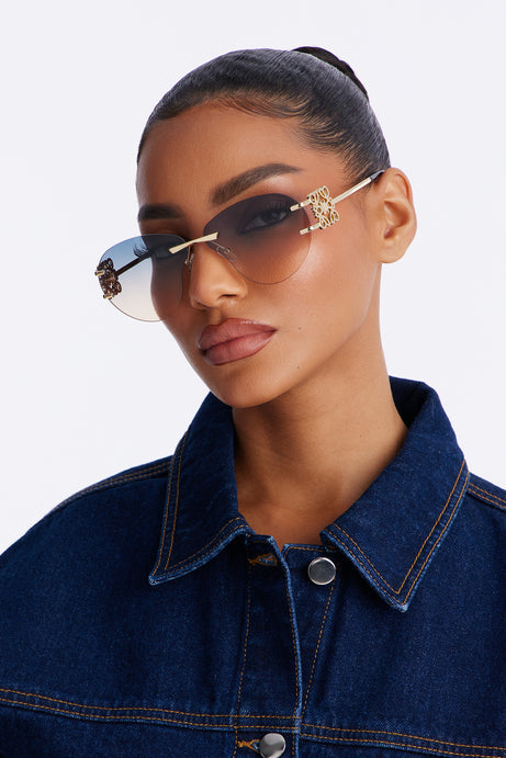 Can't Forget Sunglasses - Gold/Black