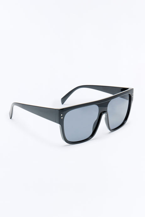 Future Tense Ed Hardy Shield Sunglasses - Black