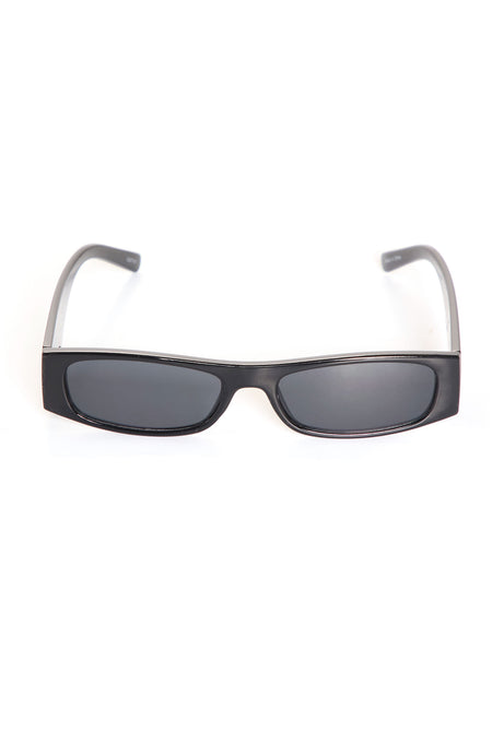 Setting Boundaries Square Sunglasses - Black