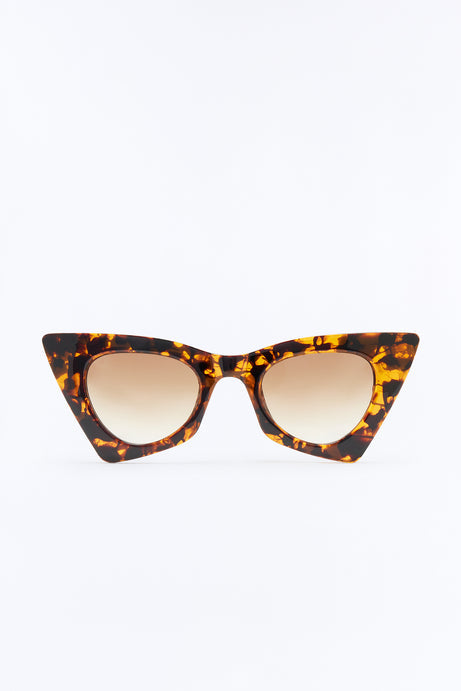 All The Rage Cat Eye Sunglasses - Tortoise