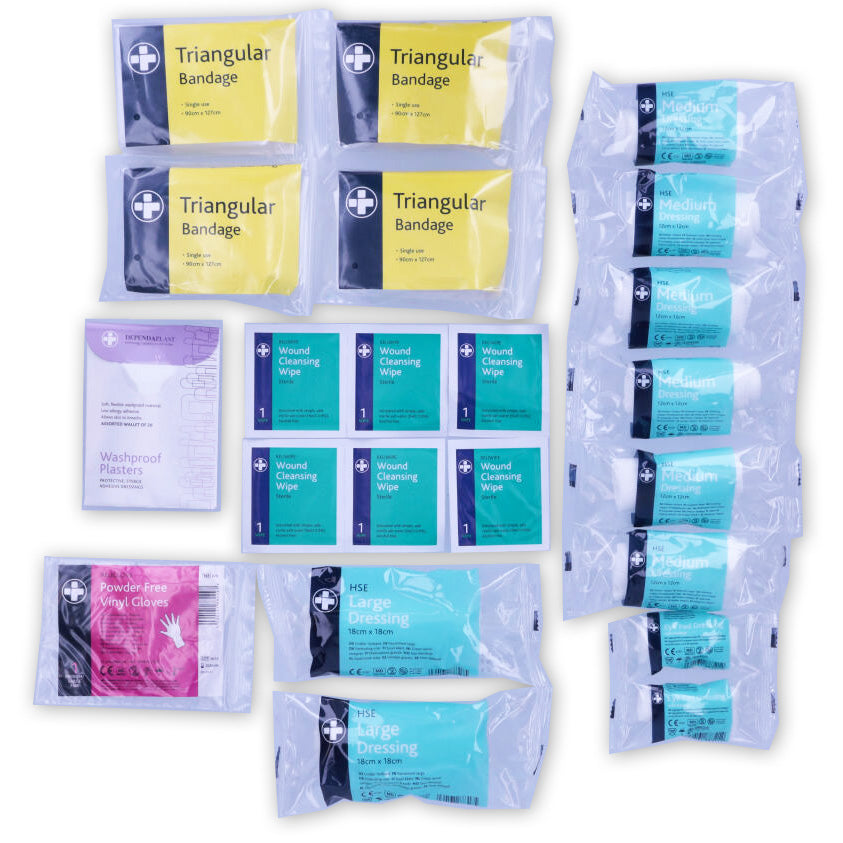 HSE 50 Person First Aid Kit Refill