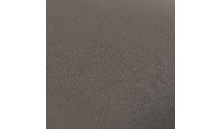 Julian Bowen Hayward Velvet 3 Seater Sofa - Grey