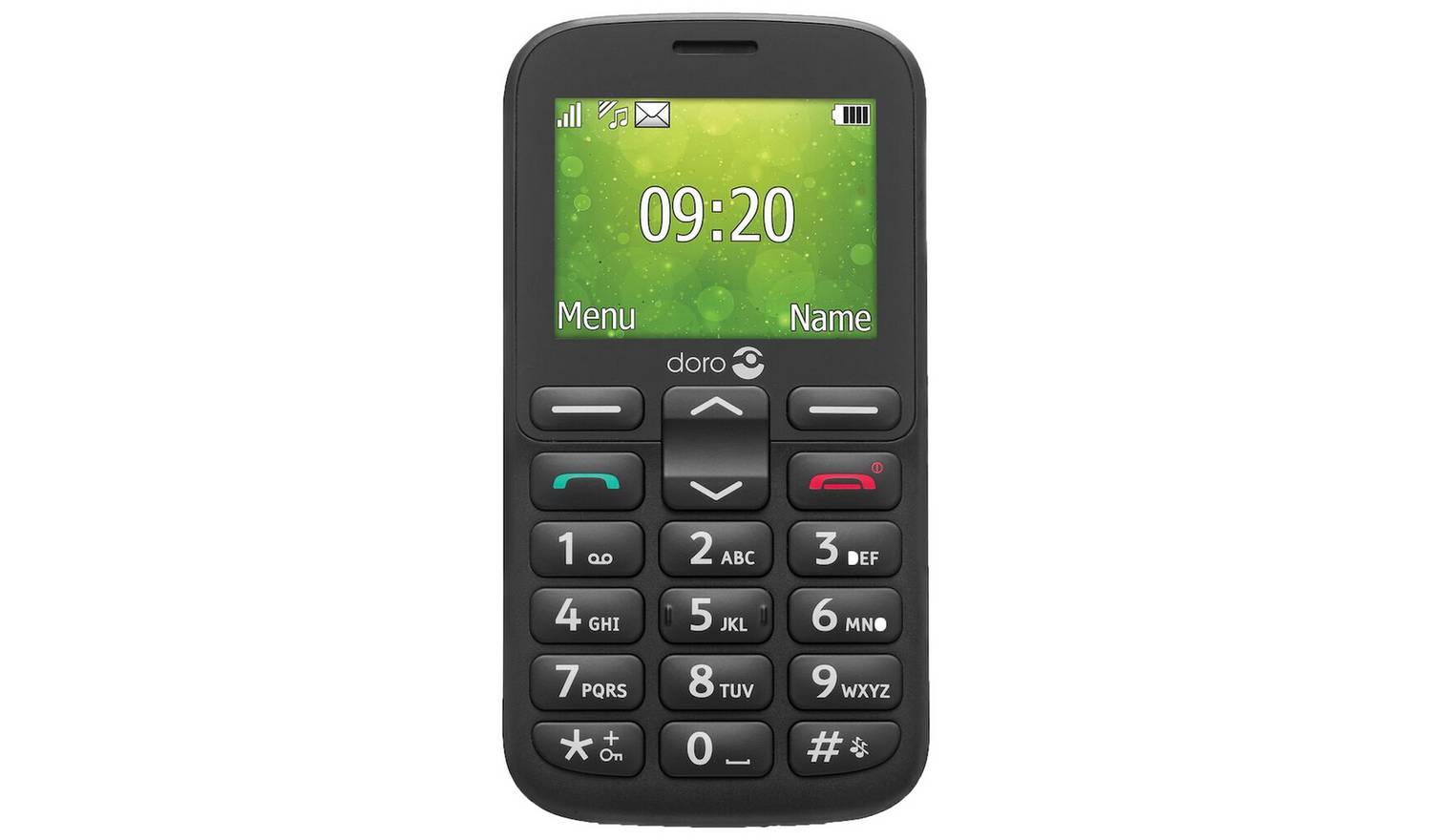 SIM Free Doro 1380 Mobile Phone - Black