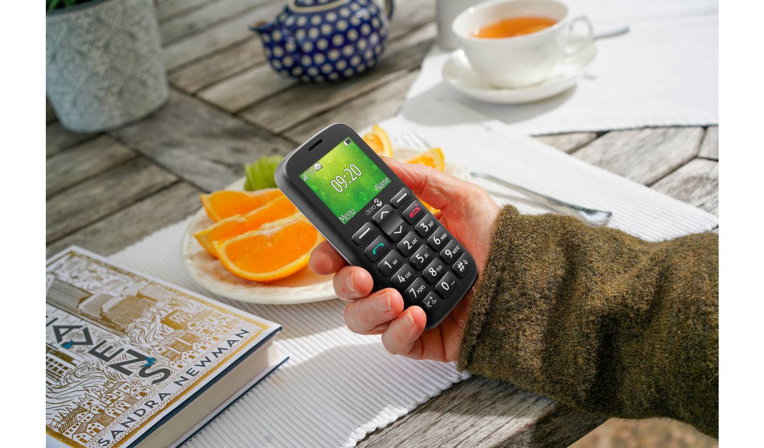 SIM Free Doro 1380 Mobile Phone - Black