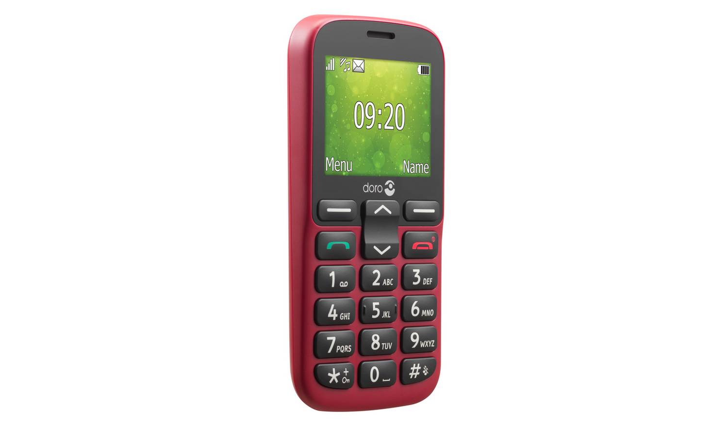 SIM Free Doro 1380 Mobile Phone - Red
