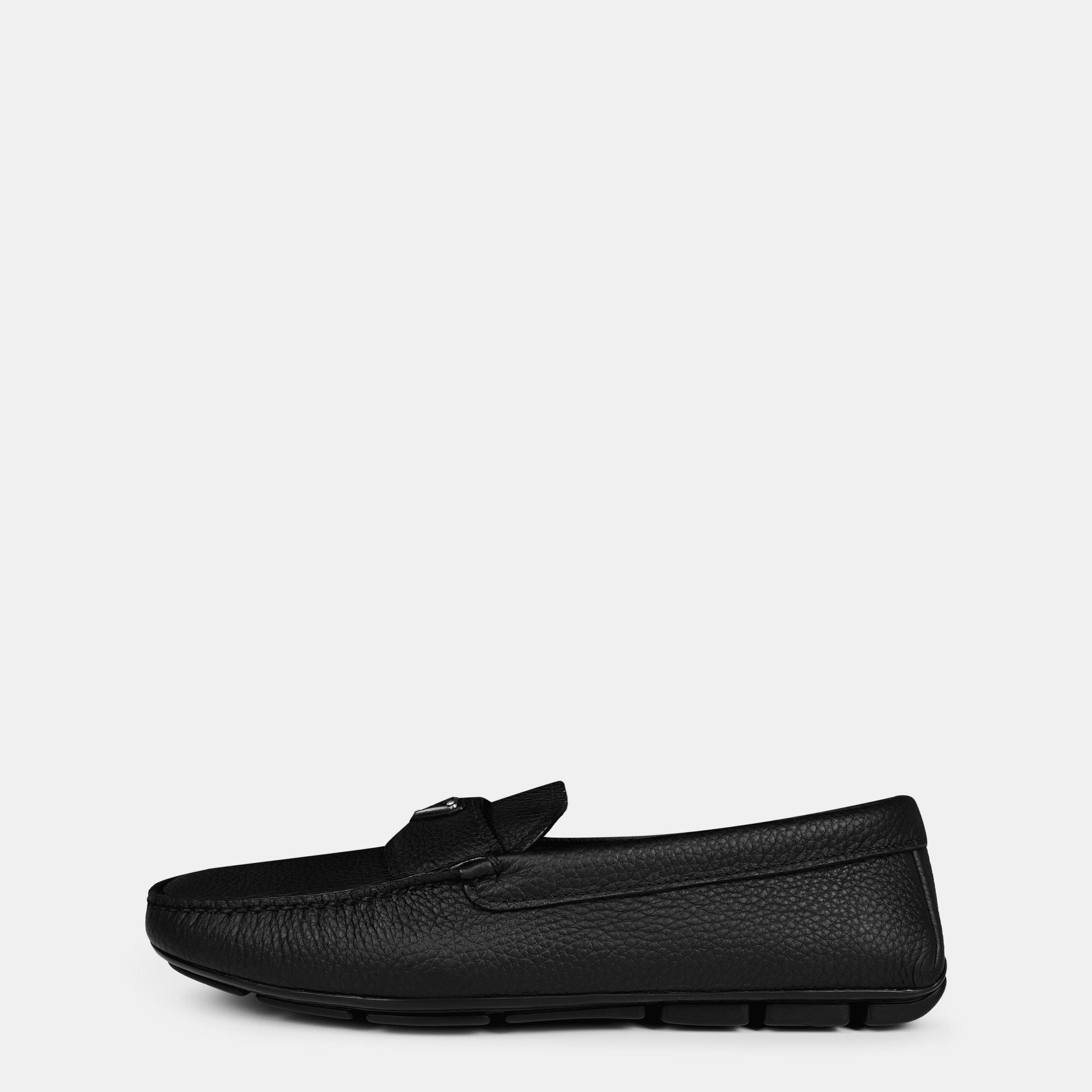 Prada Men'S Leather Drive Loafers