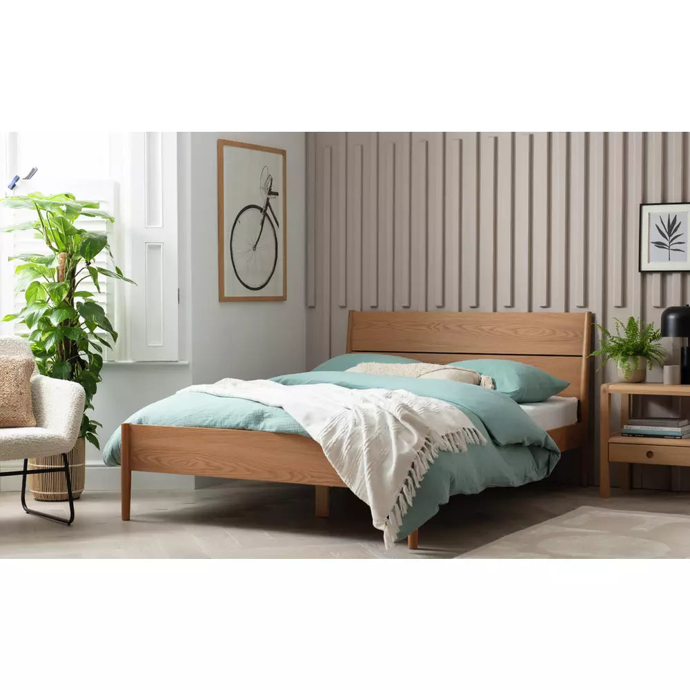 Habitat Scottie Double Bed Frame - Oak