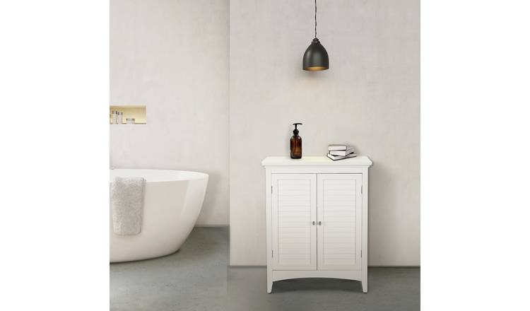 Teamson Home Glancy 2 Door Cabinet - White