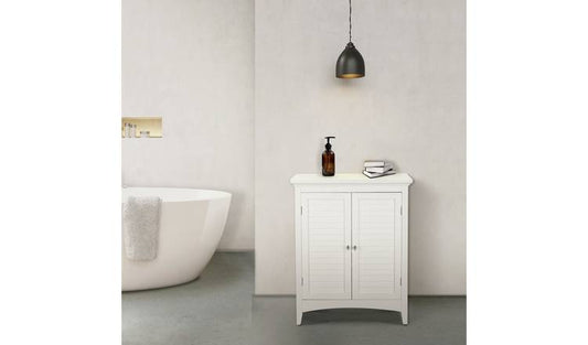 Teamson Home Glancy 2 Door Cabinet - White