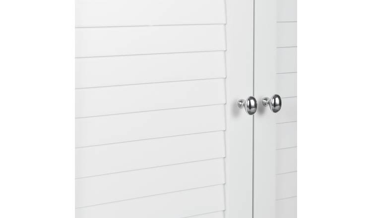 Teamson Home Glancy 2 Door Cabinet - White