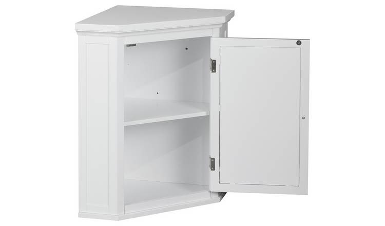 Teamson Home Glancy 1 Door Cabinet - White
