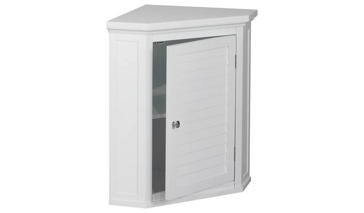 Teamson Home Glancy 1 Door Cabinet - White