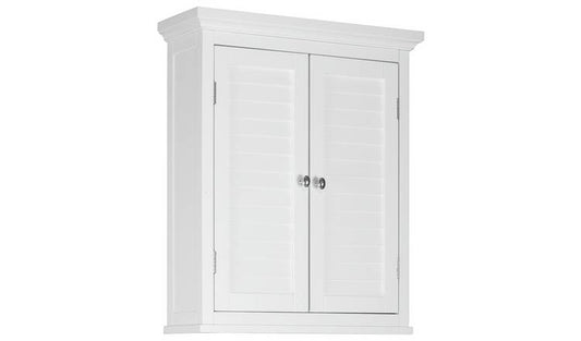 Teamson Home Glancy 2 Door Cabinet - White